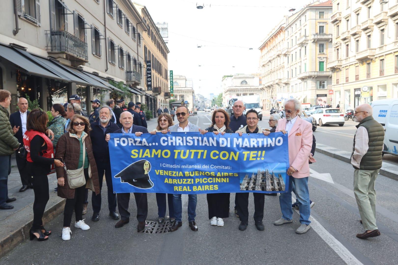 Milano Ondata Di Sostegno Per Christian Di Martino Cori E Striscioni A Porta Venezia