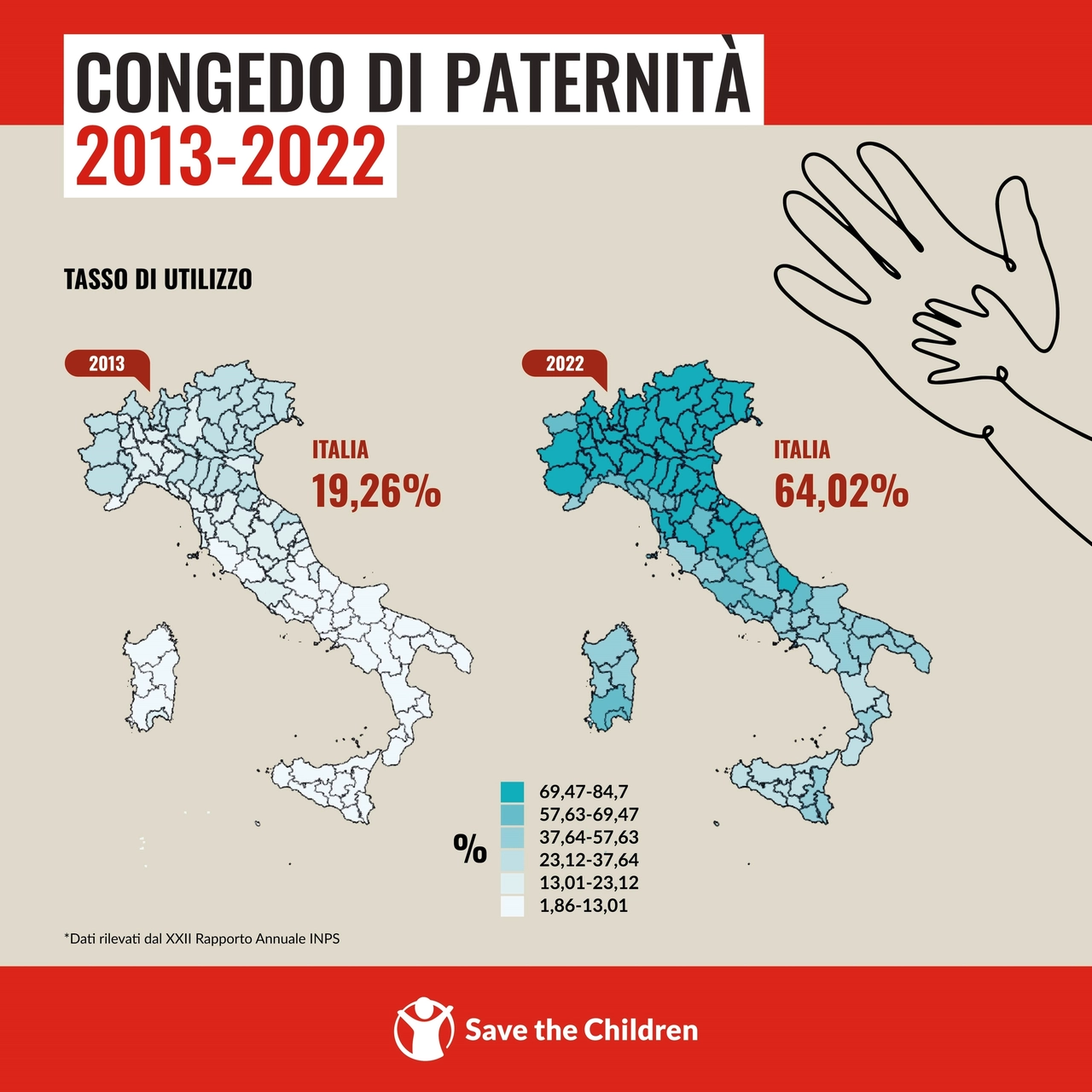 La situazione in Italia zona per zona