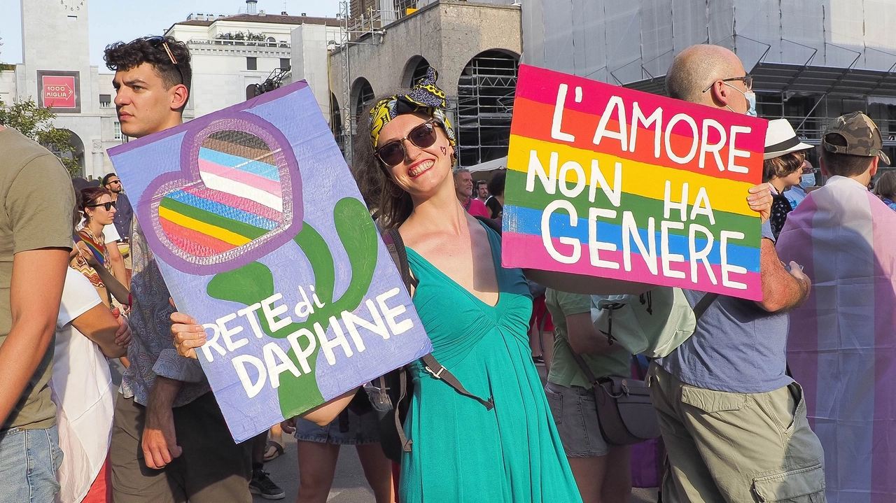 Il Pride di Brescia del 2022