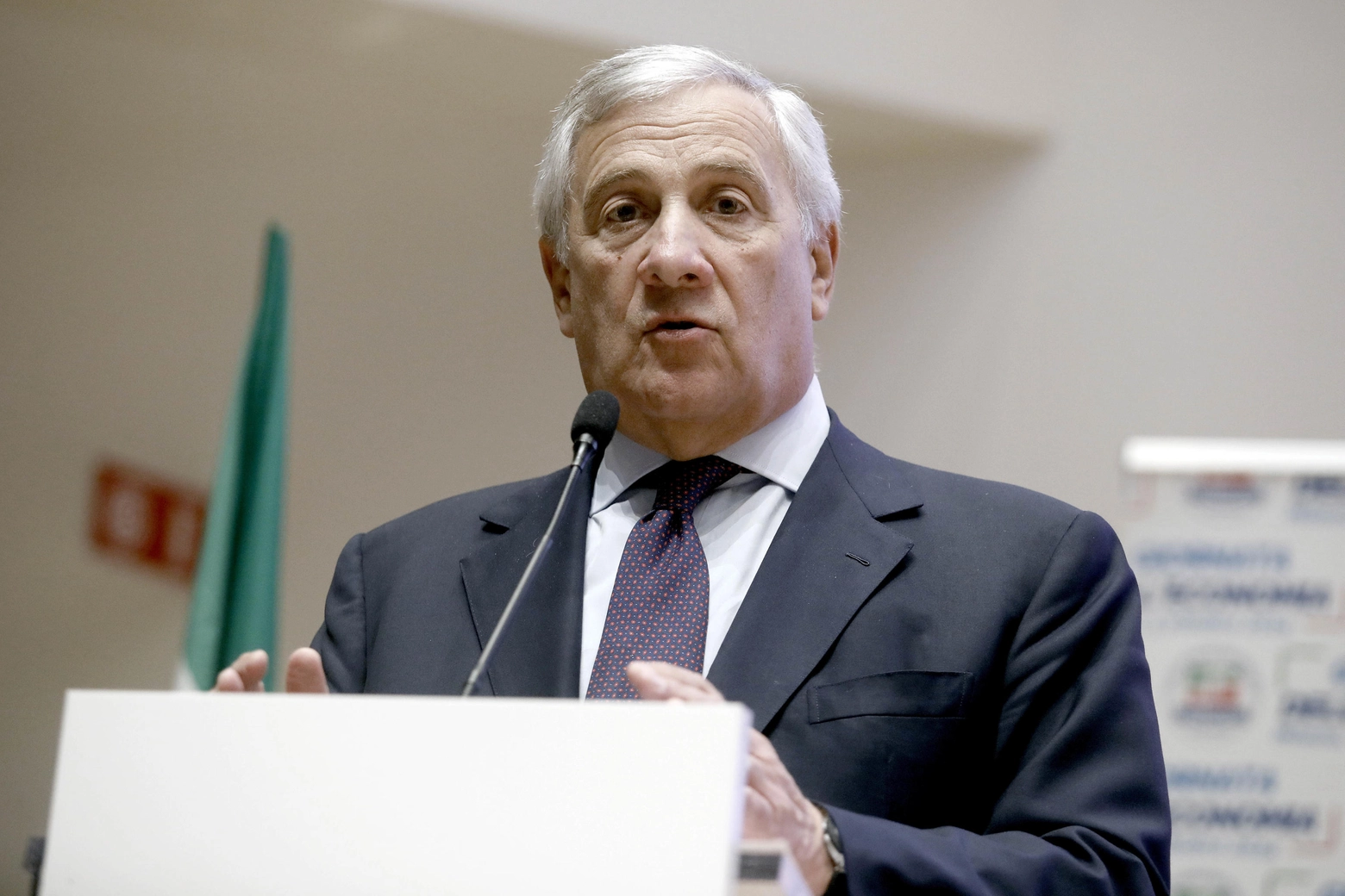 Il ministro degli Esteri Antonio Tajani