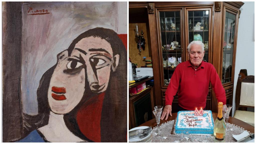 Picasso autentico, il proprietario del dipinto trovato in discarica: “Ripagati gli sforzi di una vita”