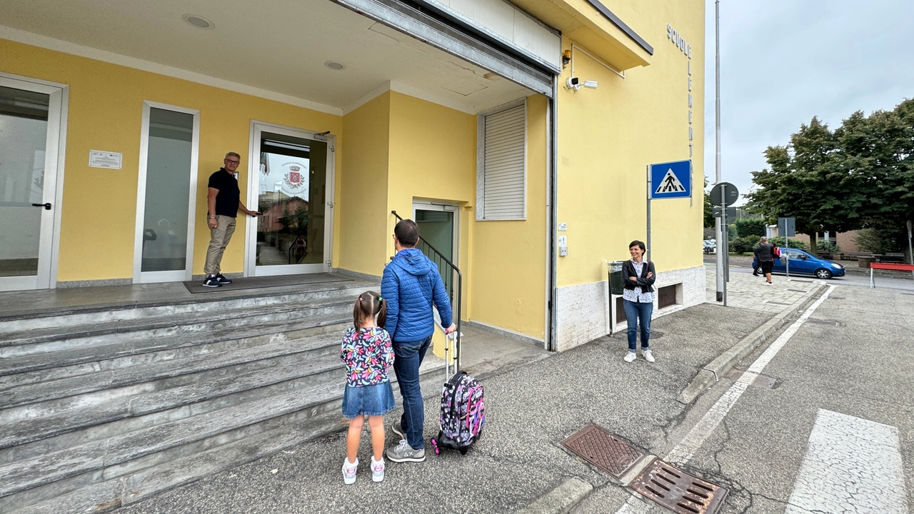 Primo giorno di scuola a San Genesio