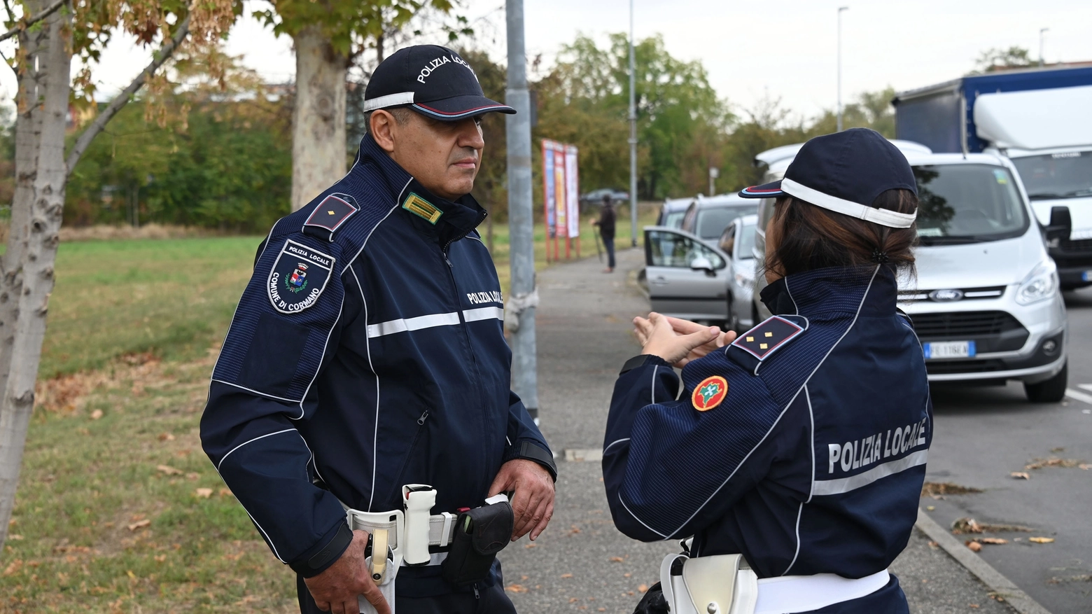 La polizia locale di Cormano