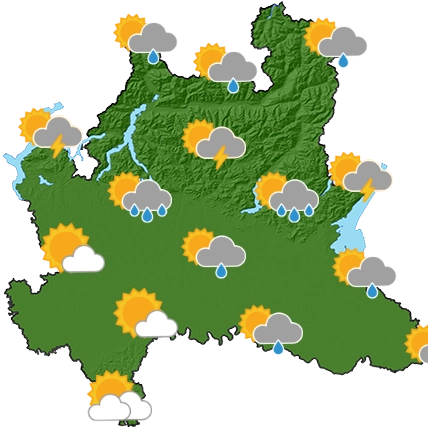 Le previsioni per lunedì 10 giugno