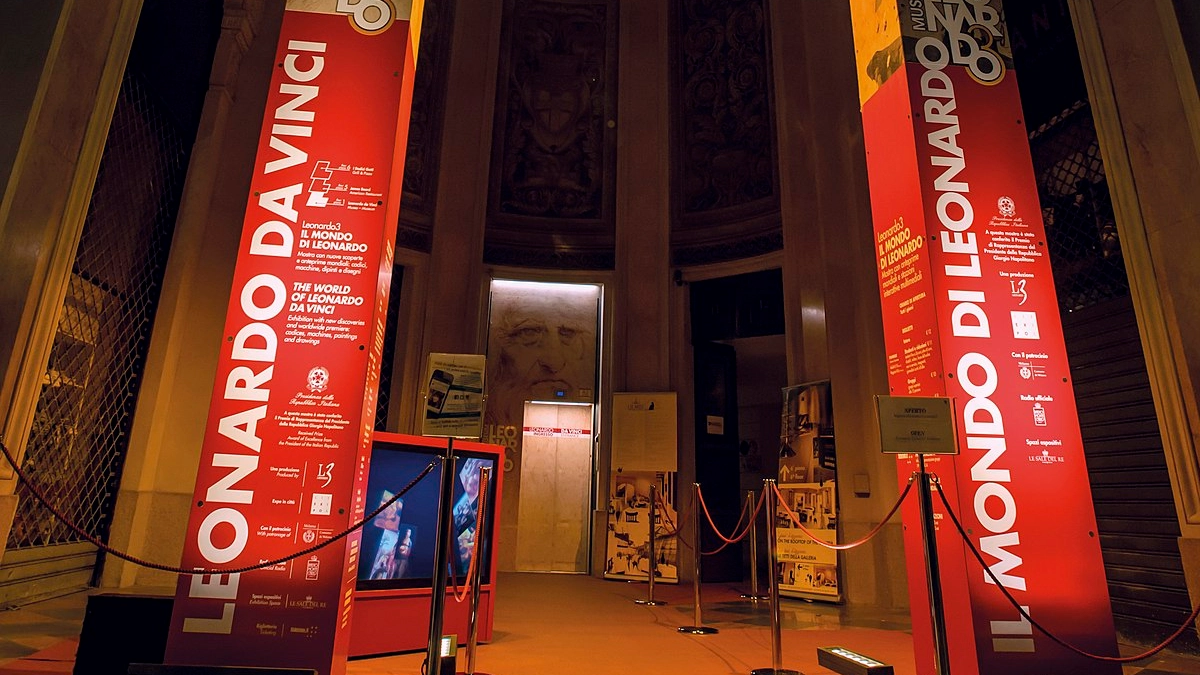 L’ingresso del Leonardo3 Museum