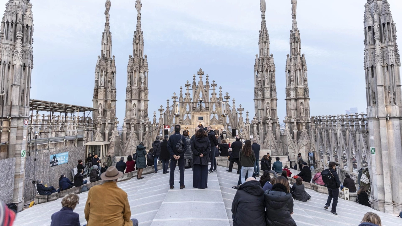 La meditazione all’alba sulle Terrazze del Duomo