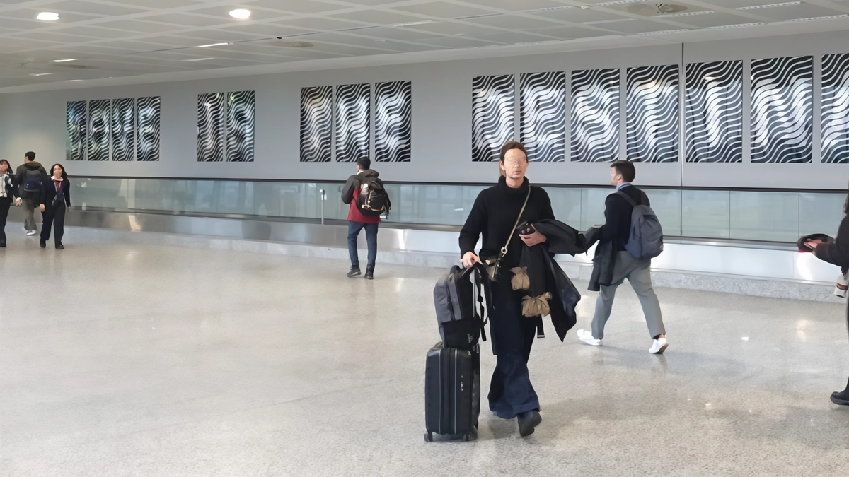 Un muro degli artisti a Malpensa