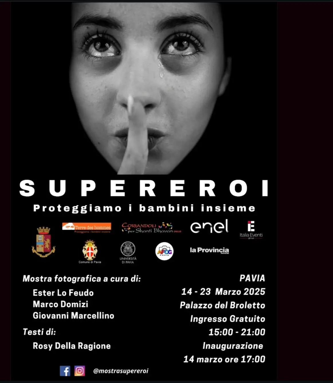 I “Supereroi” arrivano a Pavia: la mostra a Palazzo del Broletto