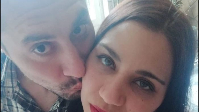 Valentina Di Mauro e Marco Campanaro, 39 anni, che l’aveva ripetutamente accoltellata