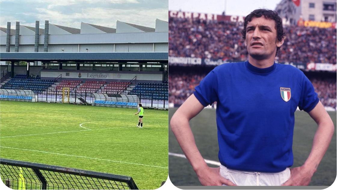 La Tribuna dello stadio di Legnano sarà intitolata a Gigi Riva