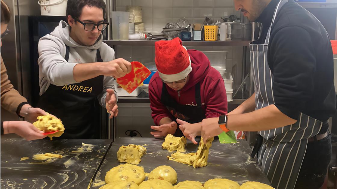 Il panettone solidale. Lo chef incontra l’Iride: è il gusto della bontà