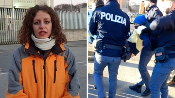 “Costrette a spogliarci senza mutande e fare squat in Questura”: la denuncia delle attiviste di Extinction Rebellion a Brescia. La polizia: “Agito nel rispetto dei diritti”