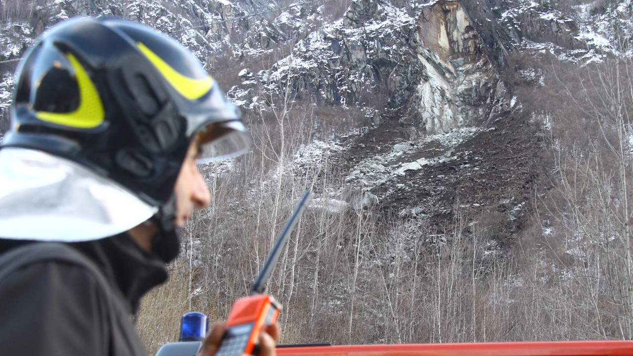 La Protezione civile a Cataeggio In Valmasino