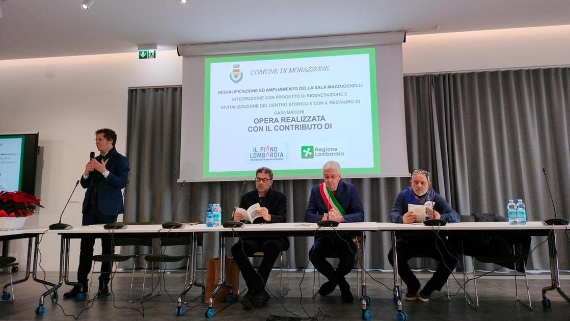 Rigenerazione urbana a Morazzone: inaugurata la nuova Sala Mazzucchelli