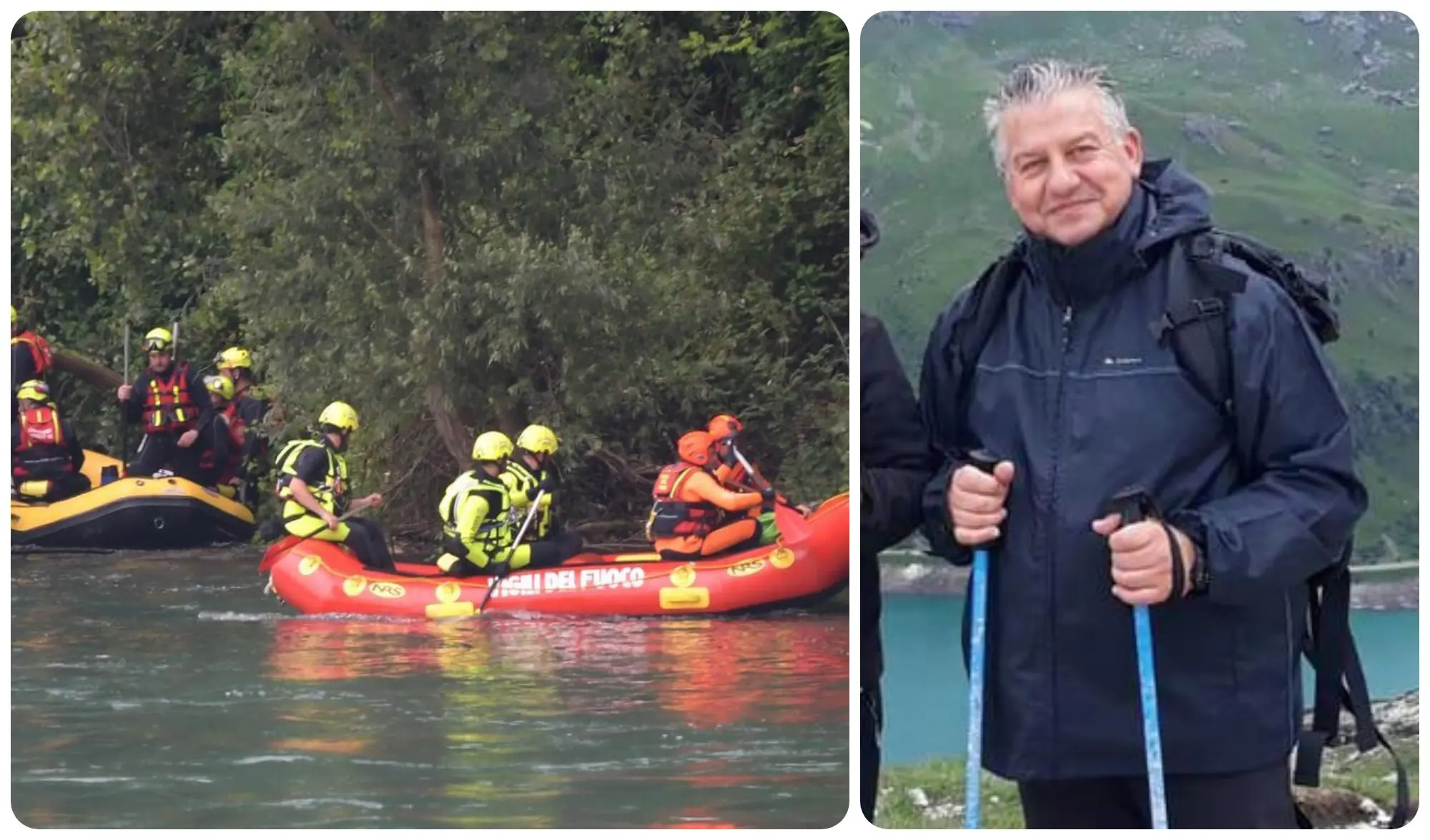 Orologio al polso e tuta da lavoro: l’Adda restituisce il corpo di Claudio Togni. L’imbragatura era ancora allacciata