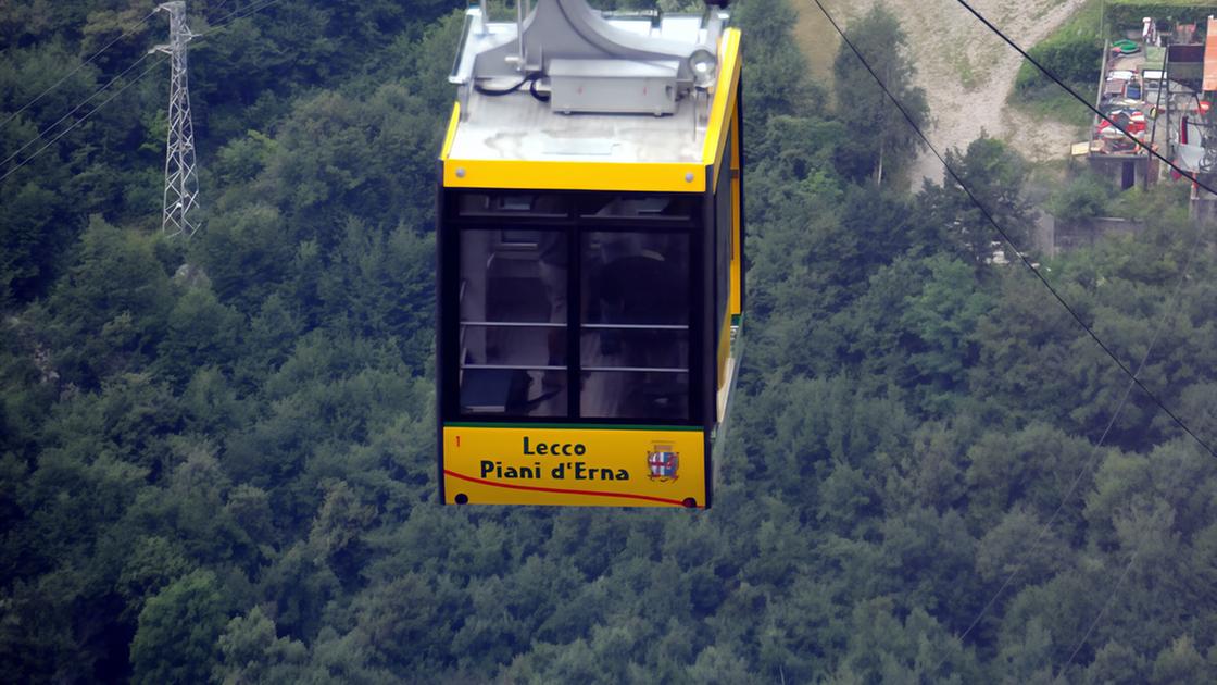 Piani d’Erna. Funivia ferma per un mese